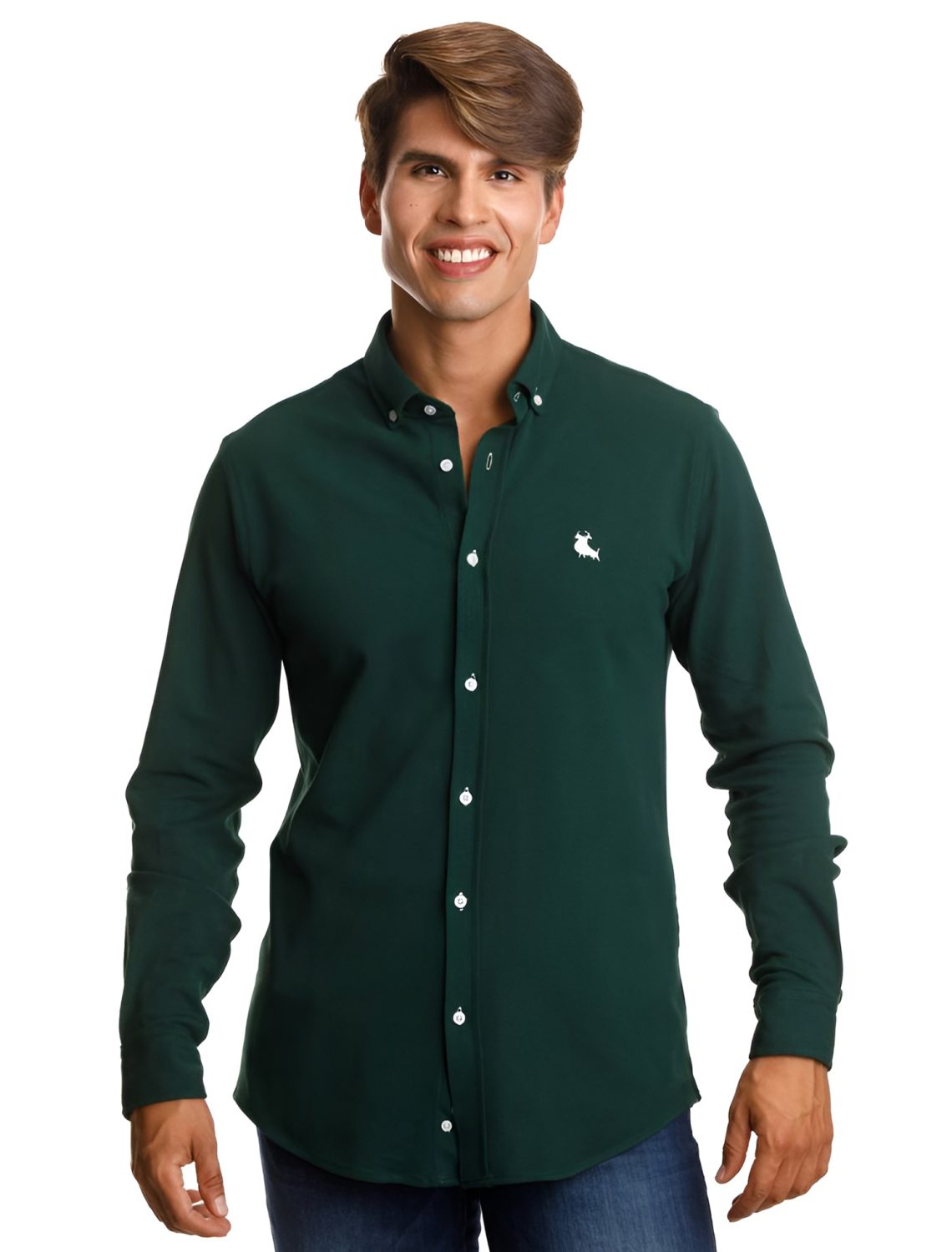 Camisa pique verde Piel de Toro